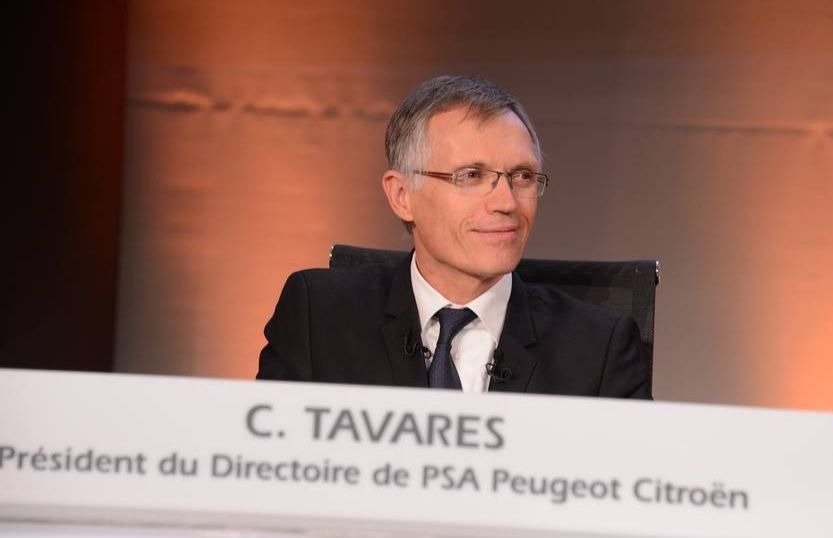 Carlos Tavares, président du directoire de PSA, Peugeot, Citroën