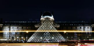 Le musée du Louvre, à Paris (France).